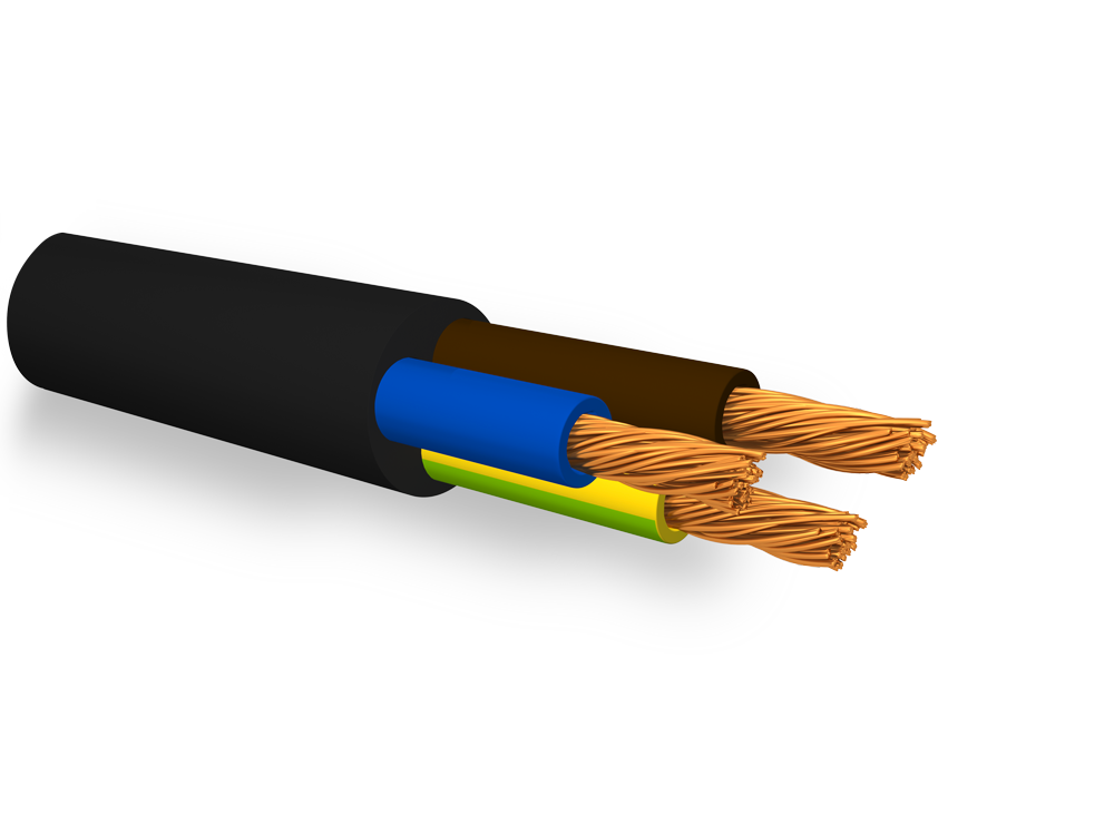 3X2,5 mm² TTR KABLO ( H05VV-F )