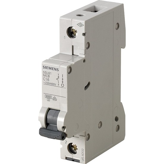 Siemens 5SL6110-6YA 1 Fazlı 10 Amper B Tipi (Çabuk Karakterli) 6Ka Otomatik Sigorta